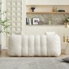 Sapphtopaz 5-Foot Bean Bag Chair High Resilience Foam Chenille Bean Bag Chairs for Adult Sofa Chair for Two Accent Chair for Living Room, Bedroom - 4 of 4