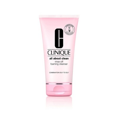 Clinique All About Clean Rinse-Off Foaming Face Cleanser - 5 fl oz - Ulta Beauty