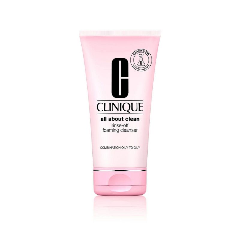 Clinique All About Clean Rinse-Off Foaming Face Cleanser - 5 fl oz - Ulta Beauty, 1 of 7