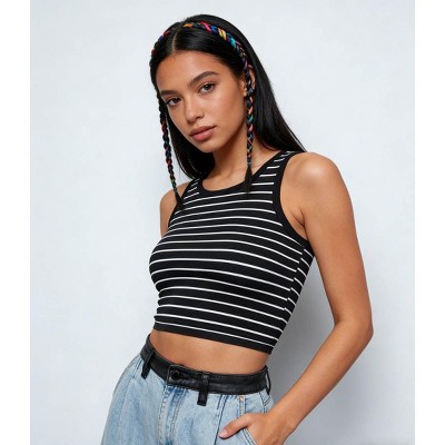 Lululemon Ribbed Knit Cropped Tank | Women's Support Tank Tops