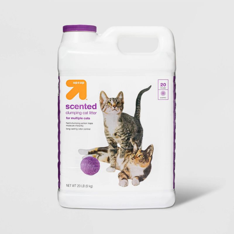 Scented Clumping Cat Litter Jug - 20lbs - up &#38; up&#8482;, 1 of 5