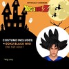 Kroeger Inc. Dragon Ball Z Goku Wig One Size Adult - 4 of 4