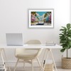 Stupell Industries Classic Car in Tropical Town Framed Print Under Glass Art, Gray, 20" x 14" - 3 of 4