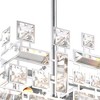 CWI Lighting Arley 1 Light Mini Chandelier With Chrome Finish - 3 of 4