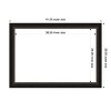 Amanti Art Trio Oil Rubbed Bronze Framed Magnetic Dry Erase Board - 4 of 4