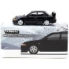 Mitsubishi Lancer GSR Evolution III RHD (Right Hand Drive) Black "Global64" Series 1/64 Diecast Model Car by Tarmac Works - 3 of 4