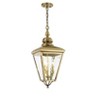 Livex Lighting Cambridge 3 - Light Pendant in  Antique Brass - 3 of 4