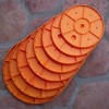 Bloem Ups-A-Daisy 14" Round Planter Lift Insert, Orange - 4 of 4