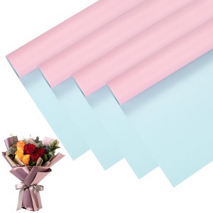 Unique Bargains Waterproof Durable Floral Wrapping Paper 1 Pc - 1 of 4