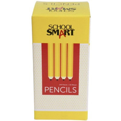 School Smart Hexagonal Pencils, No 2, pk of 144