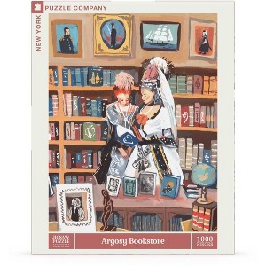 New York Puzzle Company Argosy Bookstore 1000 Piece Puzzle - 1 of 4