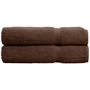 BC BARE COTTON Luxury Hotel & Spa Towel Turkish Cotton Bath Sheet -35x70 Inches - Set of 2 - 1 of 4