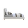 Meridian Furniture,Nolita Linen Textured Fabric Bed - 3 of 4