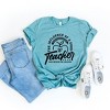 Simply Sage Market Women's The Influence of A Good Teacher Apple Short Sleeve Graphic Tee - 3 of 4