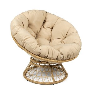 Milliard 35" Papasan 360 Degree Swivel Chair - 1 of 4
