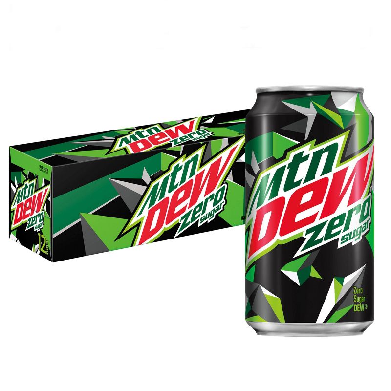 Mountain Dew Zero Sugar - 12pk/12 fl oz Cans, 1 of 4