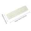 Allegra K Women's Winter Fingerless Thumbhole Elbow Length Knitted Gloves Arm Warmer - 3 of 4