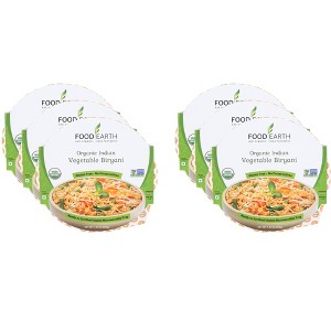 Food Earth Vegetable Biryani - Pack of 6 - 7.93 oz - 1 of 2