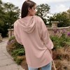 Anna-Kaci Women's Hoodie with Button Detail and Adjustable Drawstring for Everyday Looks - 4 of 4