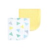 Luvable Friends Unisex Baby Cotton Rich Washcloths, Boy Basic Elephant, One Size - 4 of 4