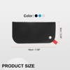 Unique Bargains Felt Portable Storage Scratch-Resistant Women Men Eyeglasses Bags 3 Pcs - 2 of 4