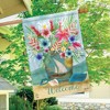 Coastal Flowers Summer House Flag Welcome Beach 28" x 40" Briarwood Lane - 4 of 4