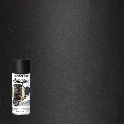 Rust-oleum 11oz Imagine Chalkboard Spray Paint Black : Target