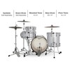 Ludwig Classic Oak 3-Piece Downbeat Shell Pack With 20" Bass Drum - 2 of 3