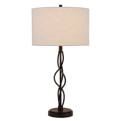 30" Metal Antony Table Lamp Bronze - Cal Lighting