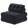 Folding Sofa Bed Convertible Sleeper Chair, Portable Floor Futon with Pillow and Back Support, Single Fold Out Couch in Corduroy - 2 of 4