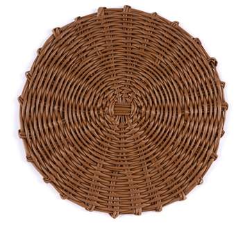 Set of 4 Basket Weave Placemats - Shiraleah