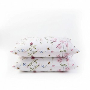 LISM 100% Cotton Pillowcases Set of 2 - 1 of 4