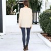 Anna-Kaci Women's The Perfect Tie Front Thermal Top for Everyday Looks - 4 of 4