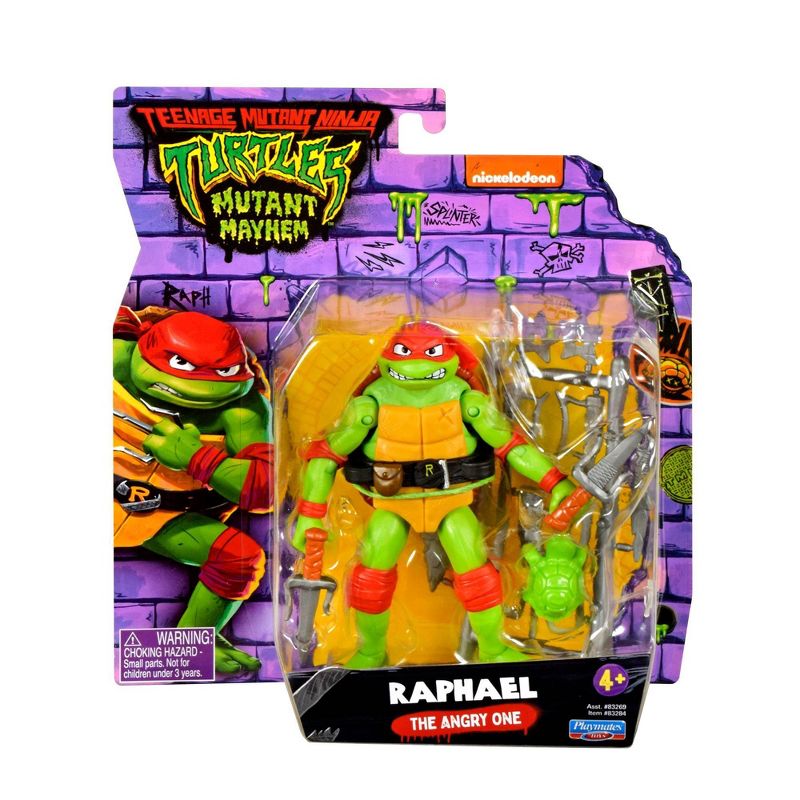 Teenage Mutant Ninja Turtles: Mutant Mayhem Raphael Action Figure, 3 of 12