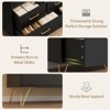 Dresser for Bedroom with 5 Drawers, 47 in Wide Chest of Drawers with Charging Station - 3 of 4