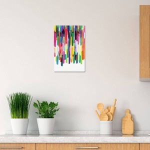 iCanvas Colorful Stripes IV by Mareike Bohmer Canvas Print Wall Art - 1 of 3