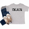 The Juniper Shop Skate Toddler Short Sleeve Tee - 5T - Heather Grey - 3 of 4