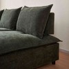 CAVINAS Chenille Accent Chair with Moveable Backrest Pillow,Modern Upholstered Living Room Chairs,Reading Chairs for Living Room - 3 of 4