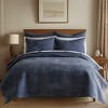 Velvet Stitch Euro Sham Set of 2 - Levtex Home - 3 of 4