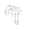 Northlight LED Candy Cane Window Silhouette Christmas Decoration - 12" - Multicolor Lights - image 2 of 3