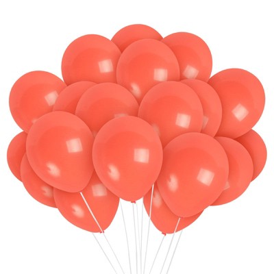 Treasures Gifted Coral Pink Balloons - 10 Inch Latex Balloons - 36 Pack