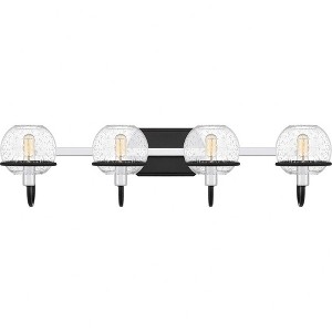 Quoizel Lighting Phoenix 4 - Light Vanity in  Matte Black - 1 of 4