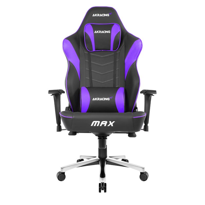 AKRacing Master Series MAX Gaming Chair, Black/Indigo (AK-MAX-BK/IN), 1 of 9