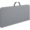 Cosco XL Fold-in-Half Card Table -  38.50" x 38.50" in Gray - 3 of 3