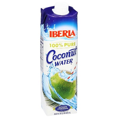 Iberia Natural Coconut Water - 1L Bottle