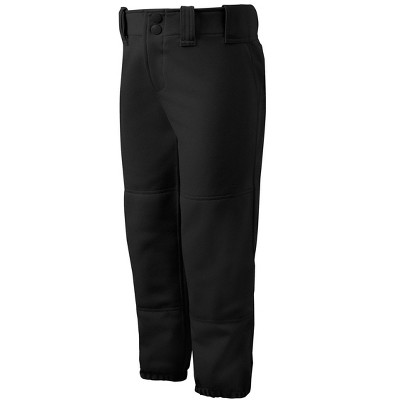 black mizuno softball pants