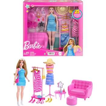 Barbie Doll and Fashion Set, Clothes with Closet Accessories (Target Exclusive)
