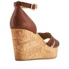 Andrea Cork Wedge Espadrilles 74702 - image 3 of 4