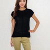 Anna-Kaci Women's Sleeveless Knit Top With Seam Front Detail - image 3 of 4