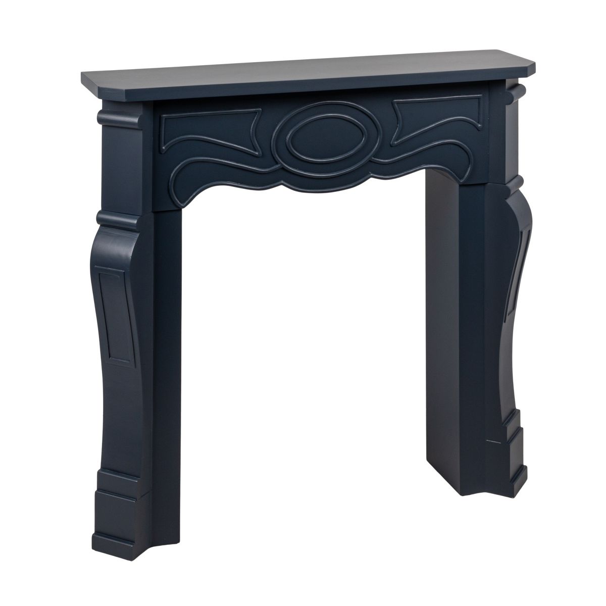 Storied Home Small Victorian Decorative Fireplace Mantel